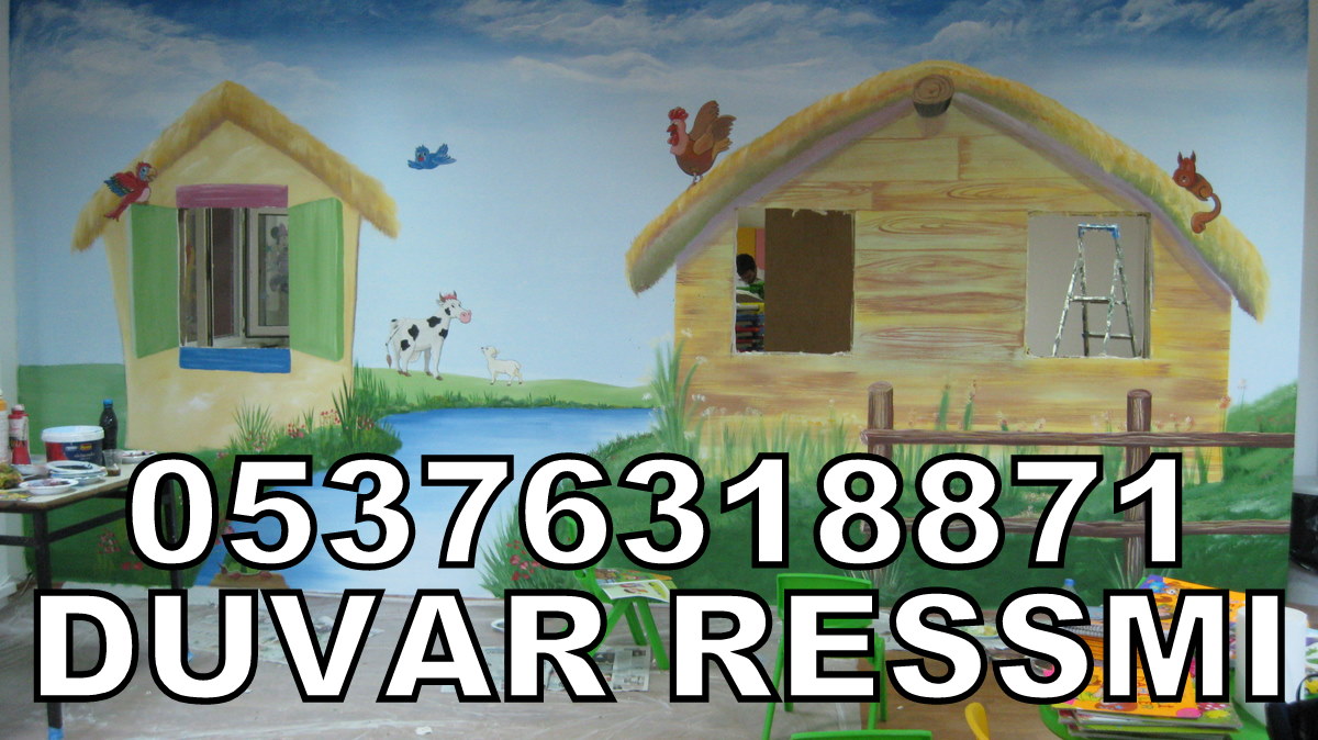 ALIŞ VERİŞ MERKEZİ DUVAR RESSAMI