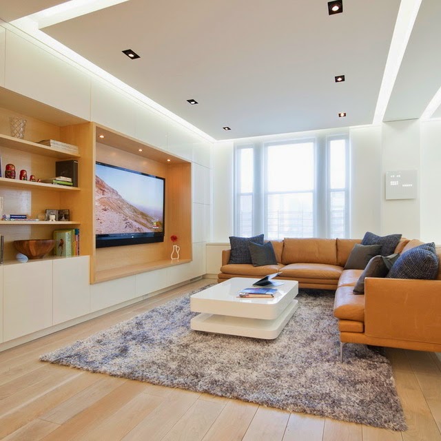Modern Minimalist Living Room Lighting