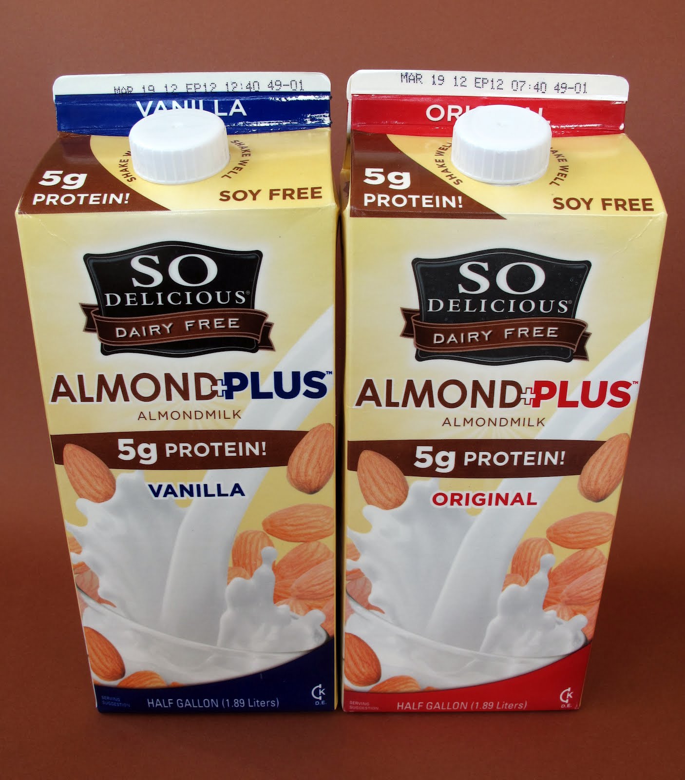 The Laziest Vegans in the World So Delicious Almond Plus Almond Milk