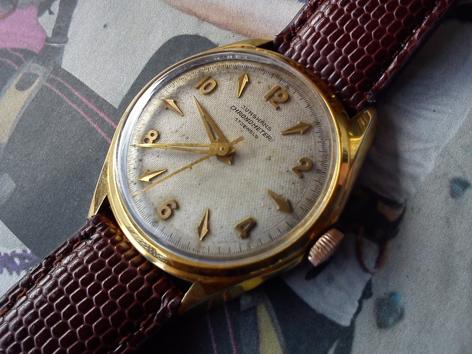 Koleksi Qistina Vintage Watches JUNGHANS CHRONOMETER..... (OLD)