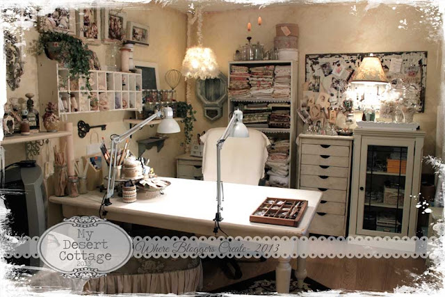 My Desert Cottage Welcome To Where Bloggers Create 2013