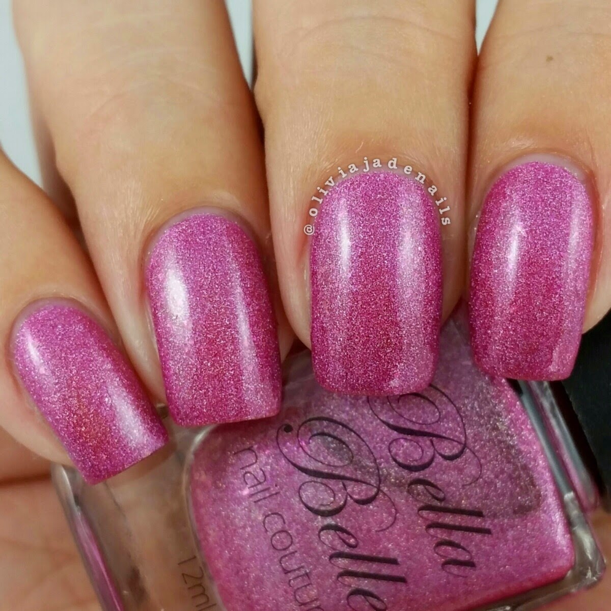 Bella Belle Kiss The Bride swatched by Olivia Jade Nails