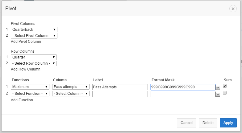 Pivots Made Easy With Apex 5 0 Monty Latiolais