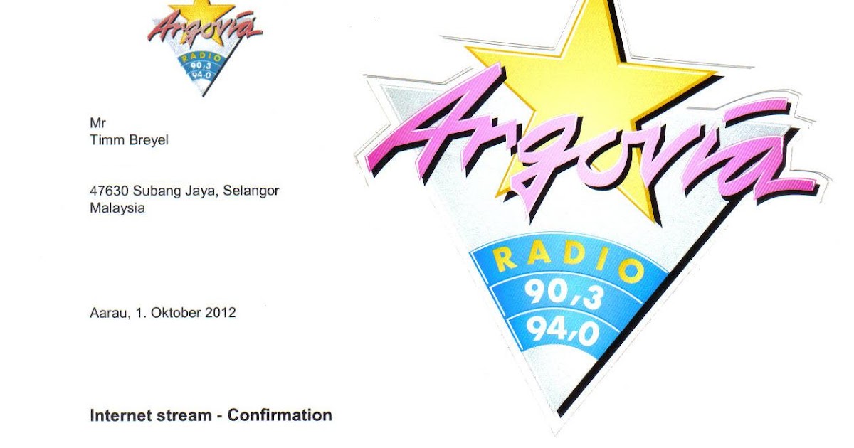 SOUTH EAST ASIA DXING Radio Argovia FM, Switzerland