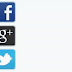 Ícones para Redes Sociais Fixadas no Canto do Blogger Com Efeito JQuery