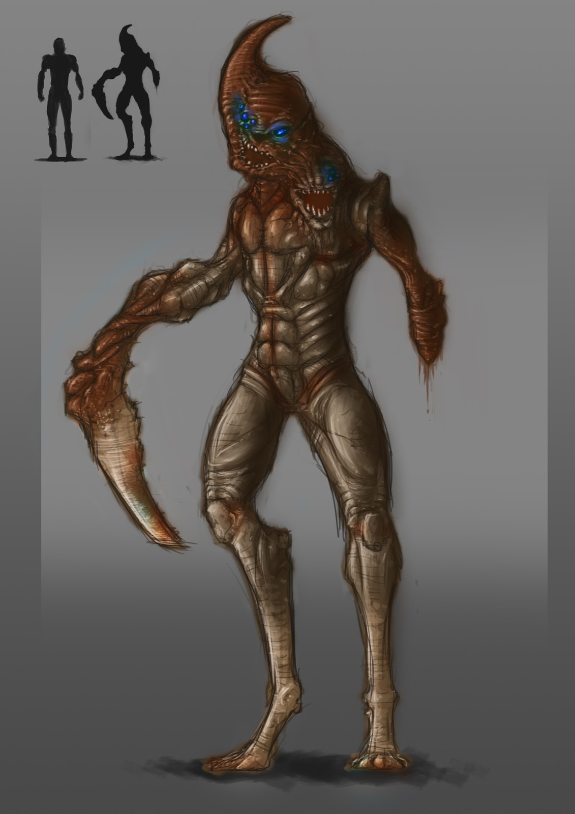 final year major project survival horror game - Absolute Zero : Enemy