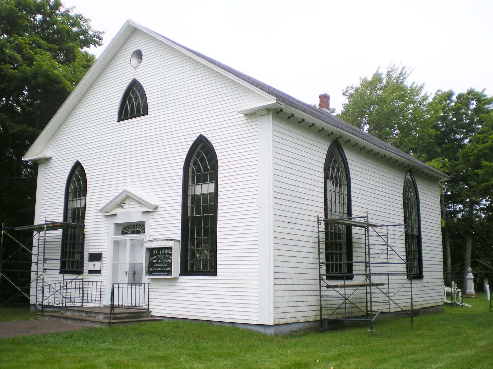 P.E.I. Heritage Buildings St. James United Church, West Covehead, PEI