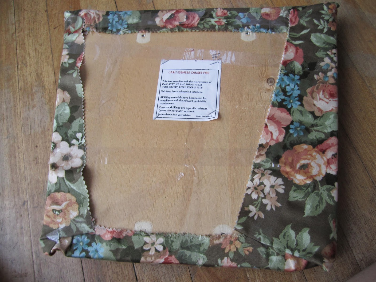 The Feverish Feltist Ikea Aron chair revamp