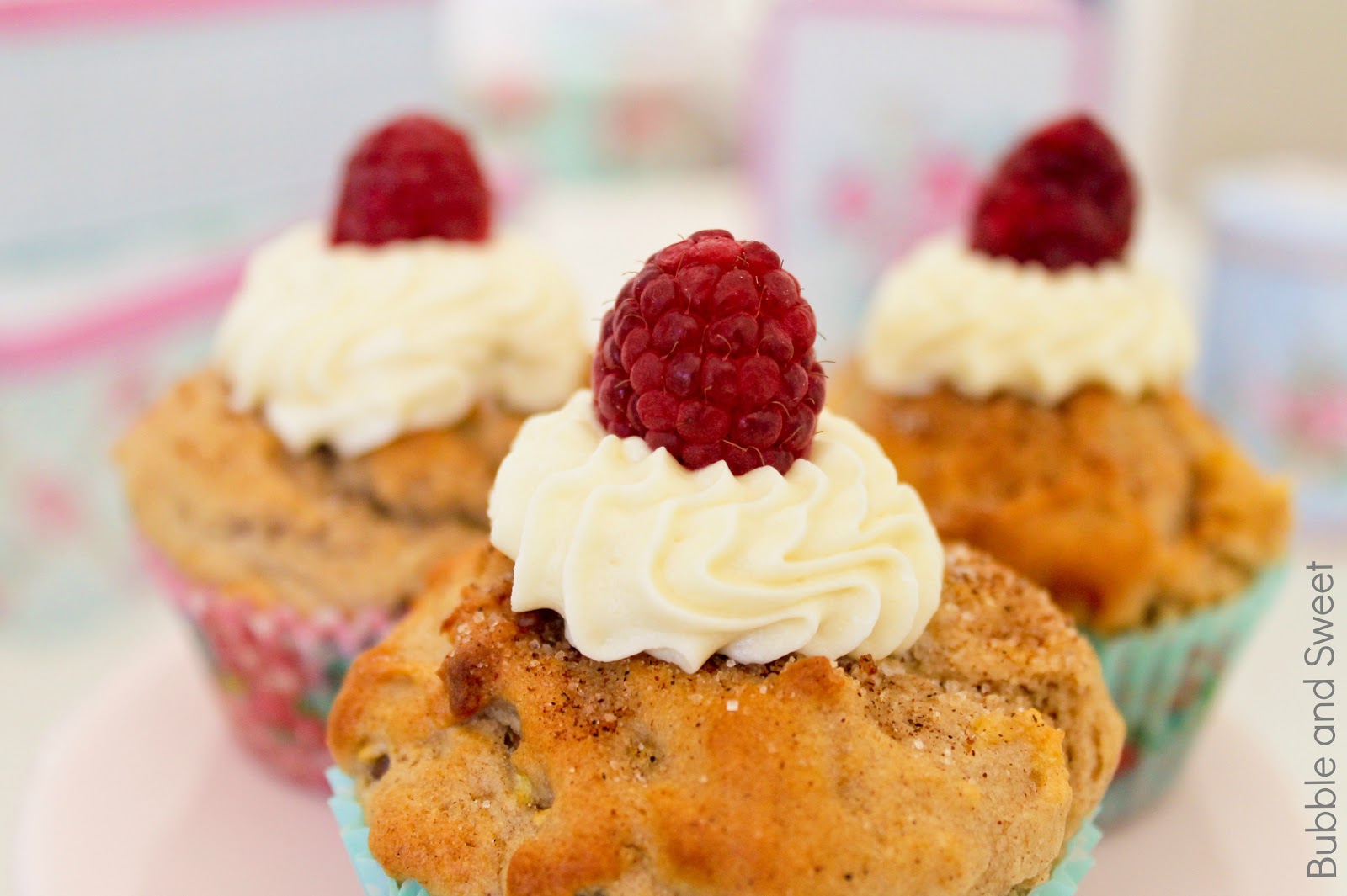 Bubble and Sweet Perfect Lunch Box Apple Muffins