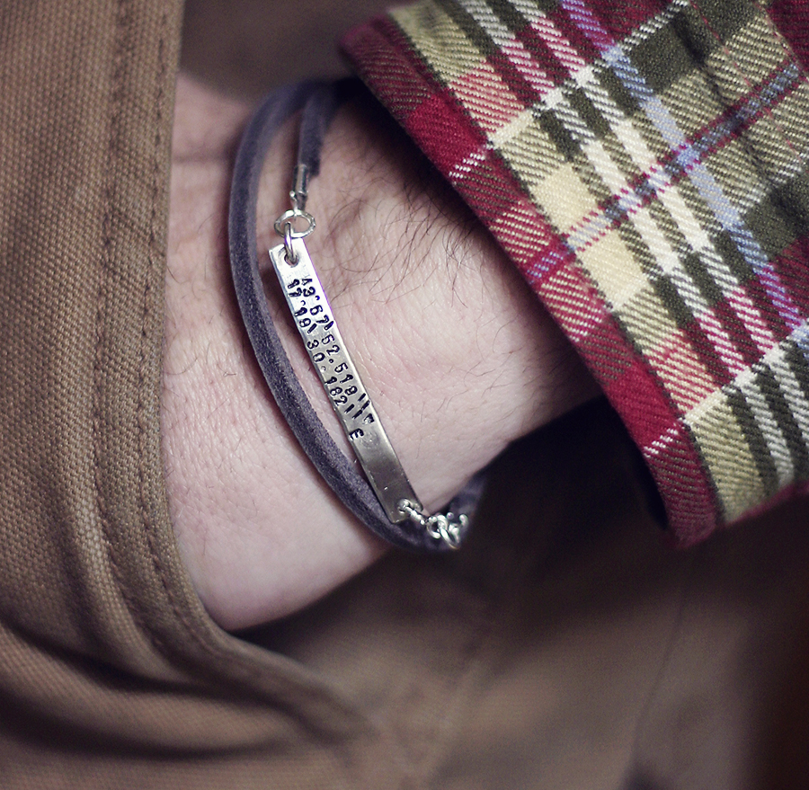 Bracciali Con Lettere Componibili Uomo