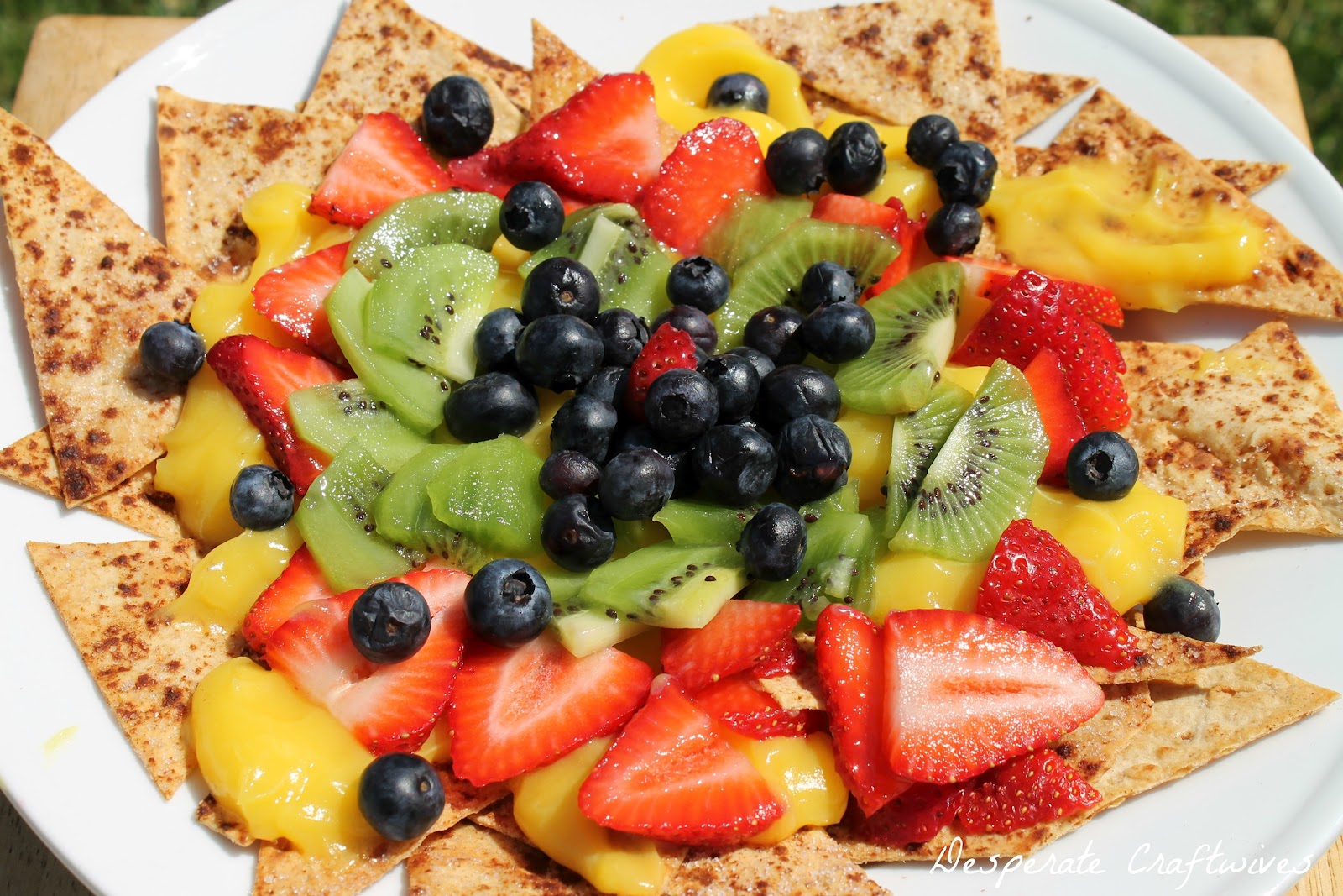 Desperate Craftwives Fruit Nachos