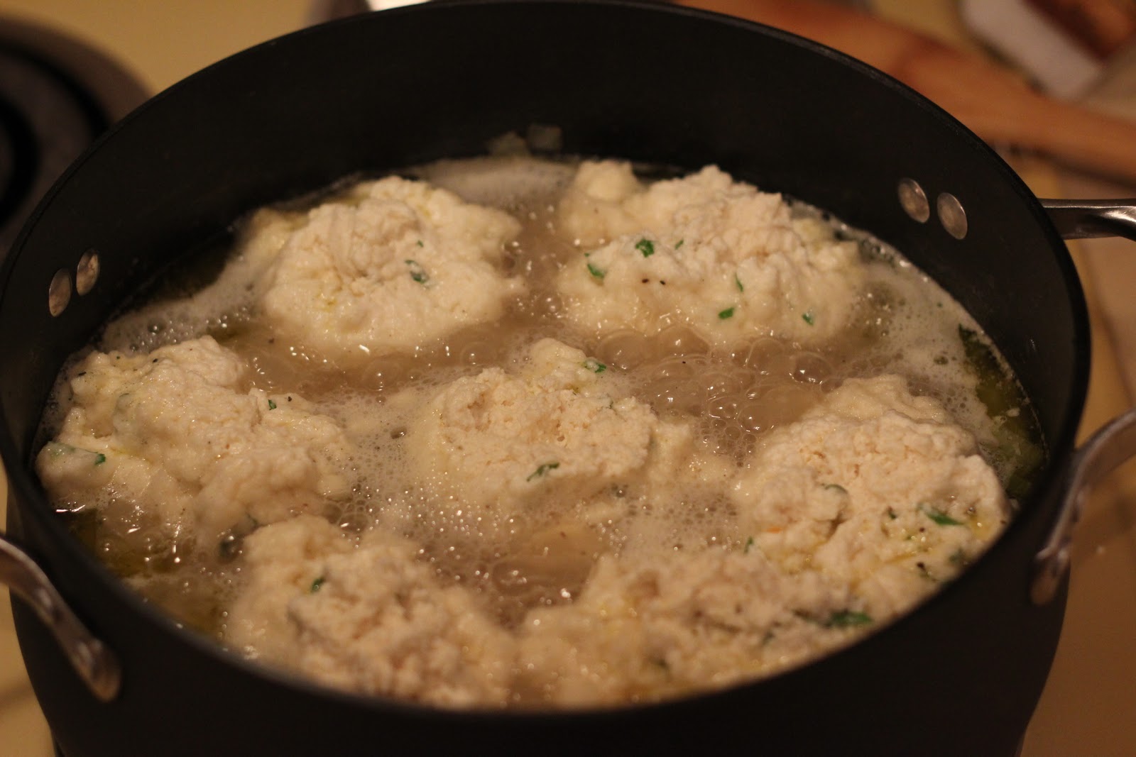 Three Yellow Lemons Chicken and Dumplings