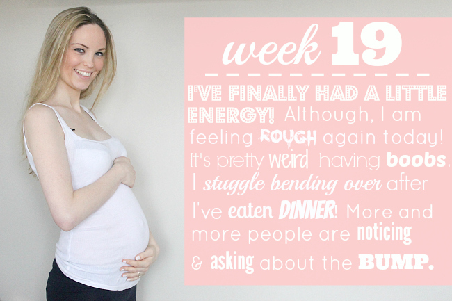 Pregnancy, Bump Updates, Baby #2, 19 Weeks Pregnant,