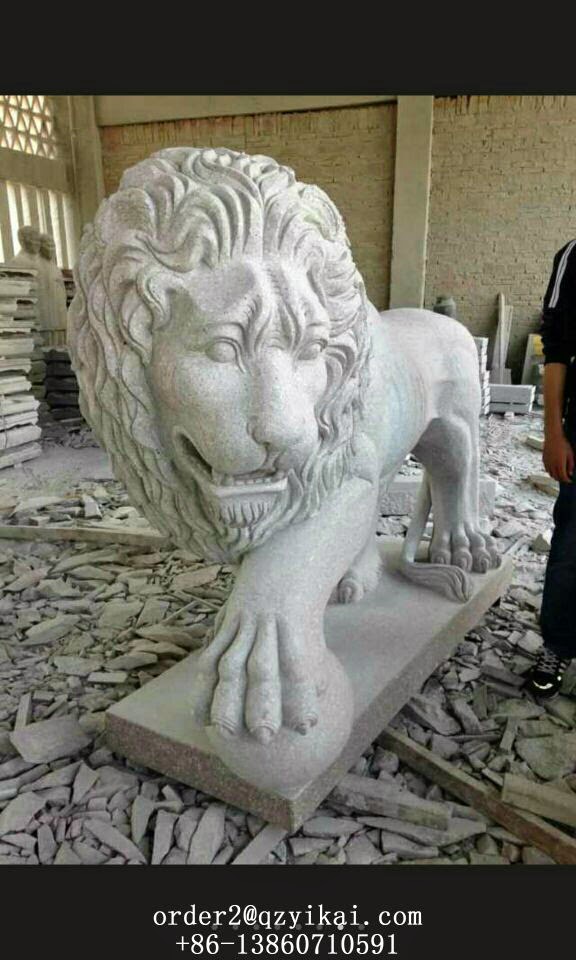 Miranda Stone Granite Lion Sculpture