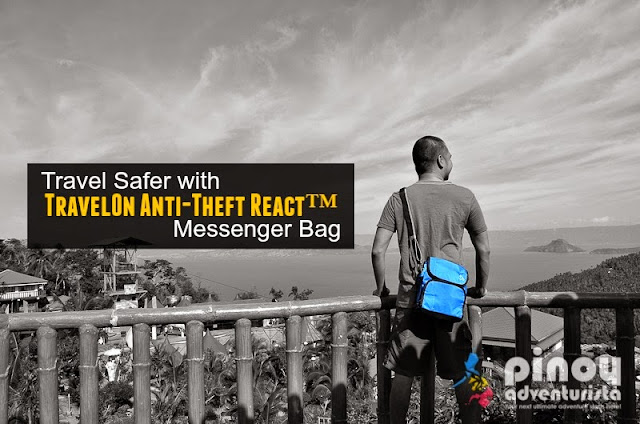 Travel Safer with TravelOn Anti-theft Messenger Bag