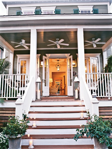 Twirling Clare Outdoor Ceiling Fans