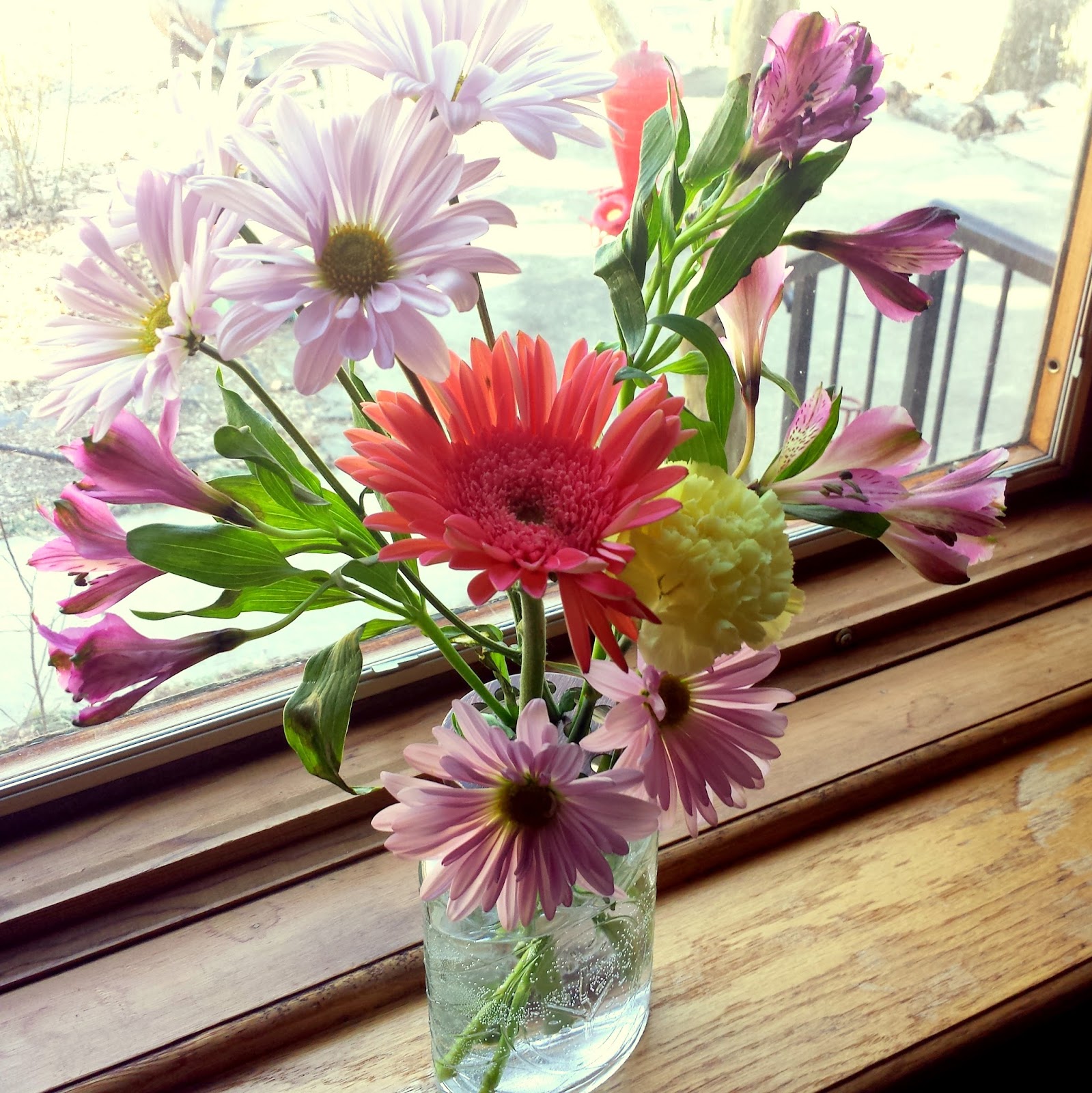 AJs Art Studio happy flowers