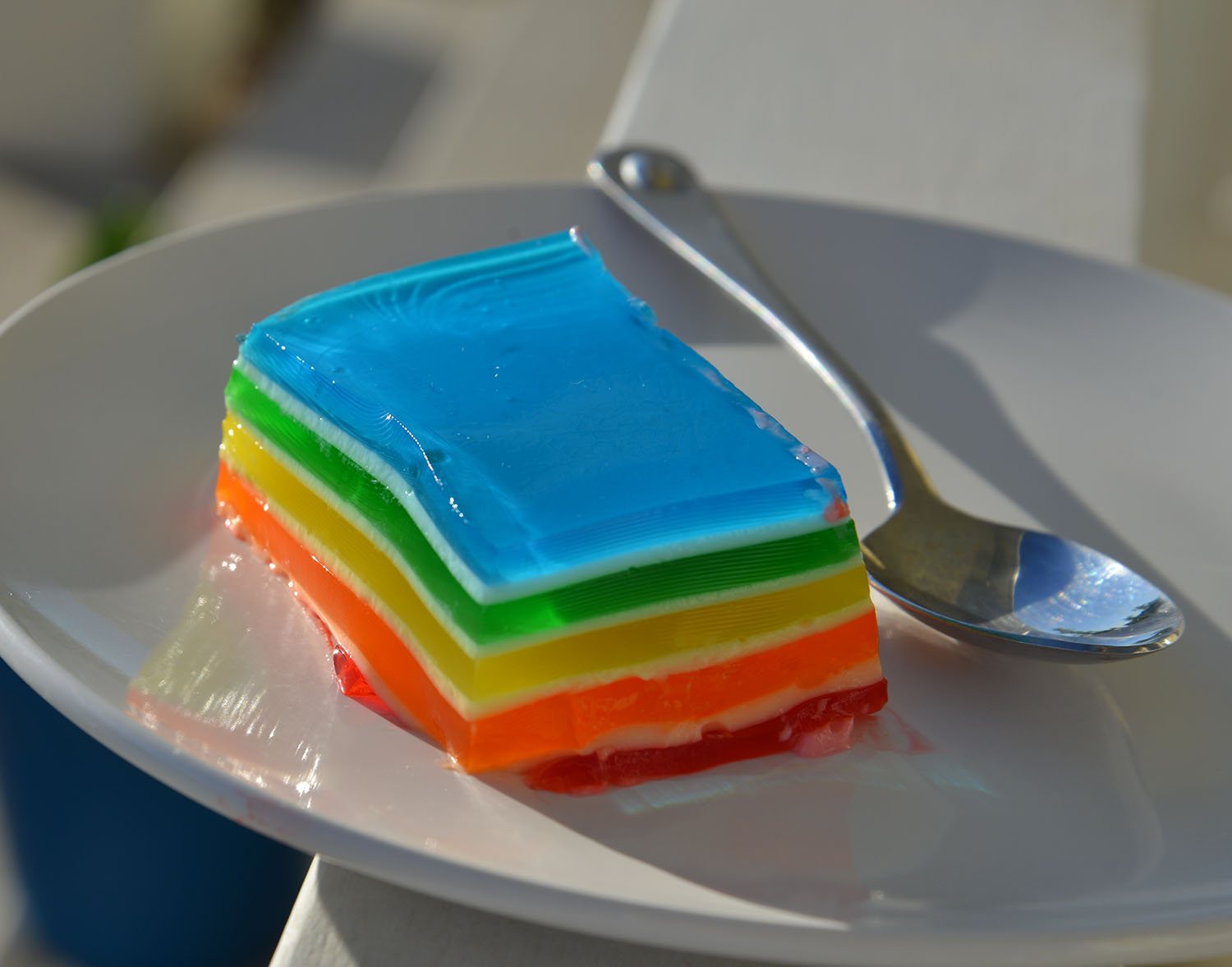 Rainbow Jello revisited lightinleaves