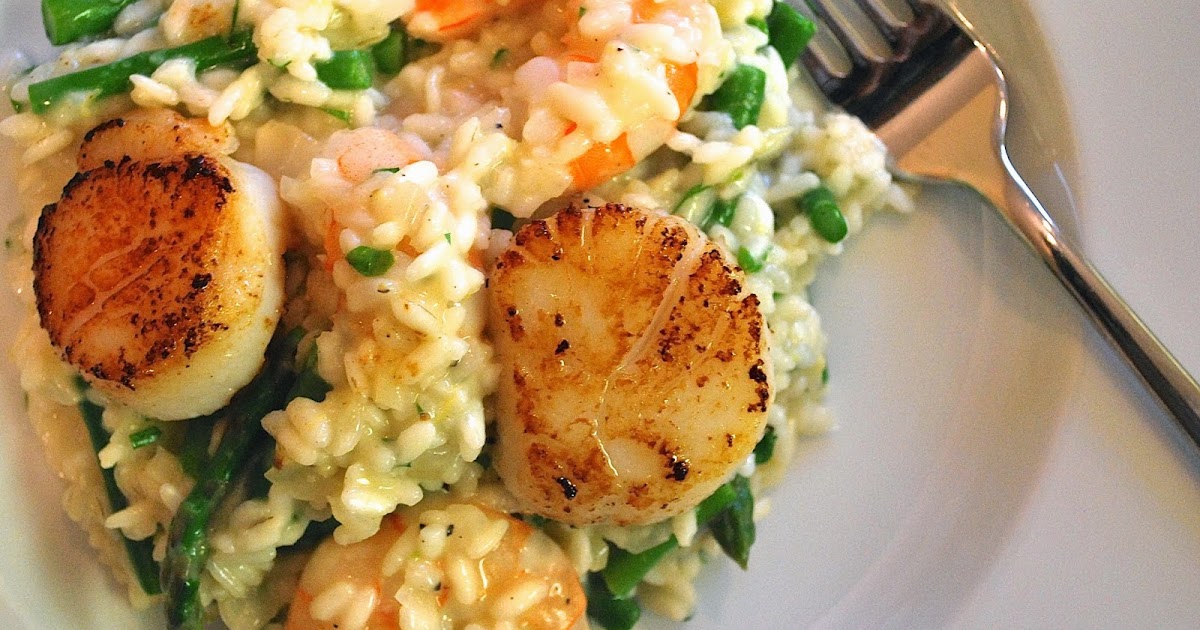 Lemon Asparagus Risotto with Seafood Bevy Richmond