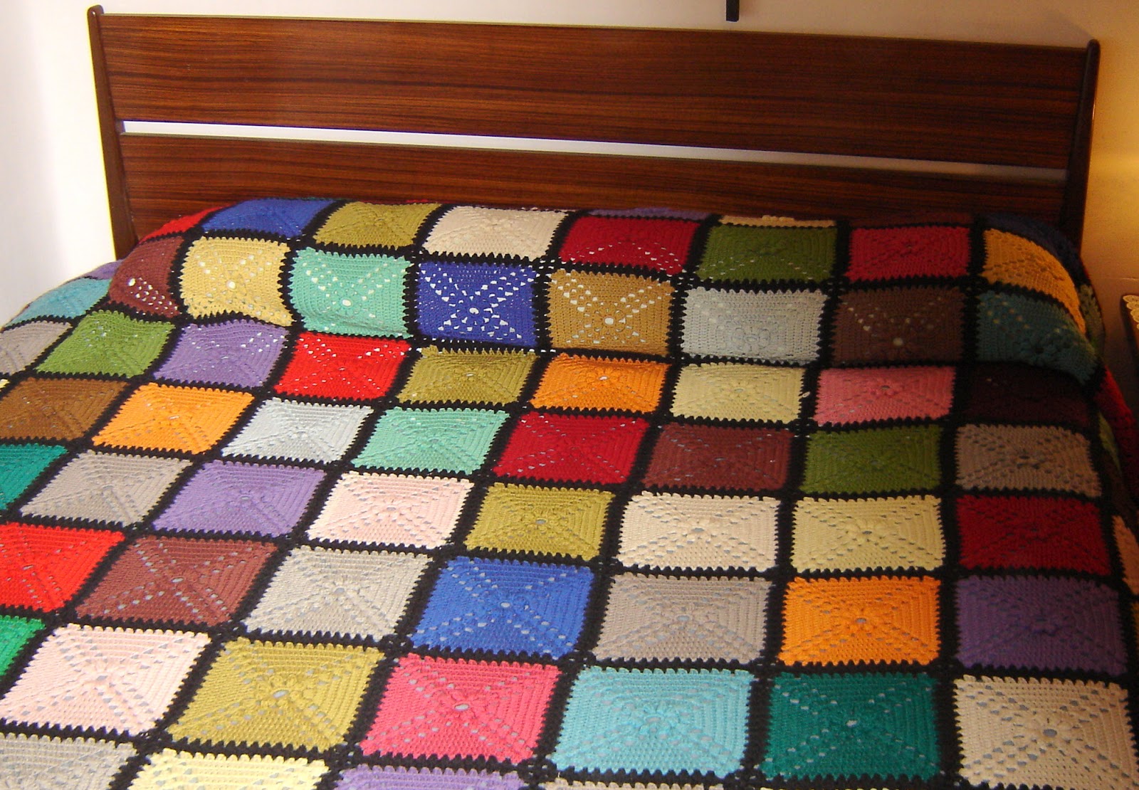 Resultado de imagen de colcha multicolor