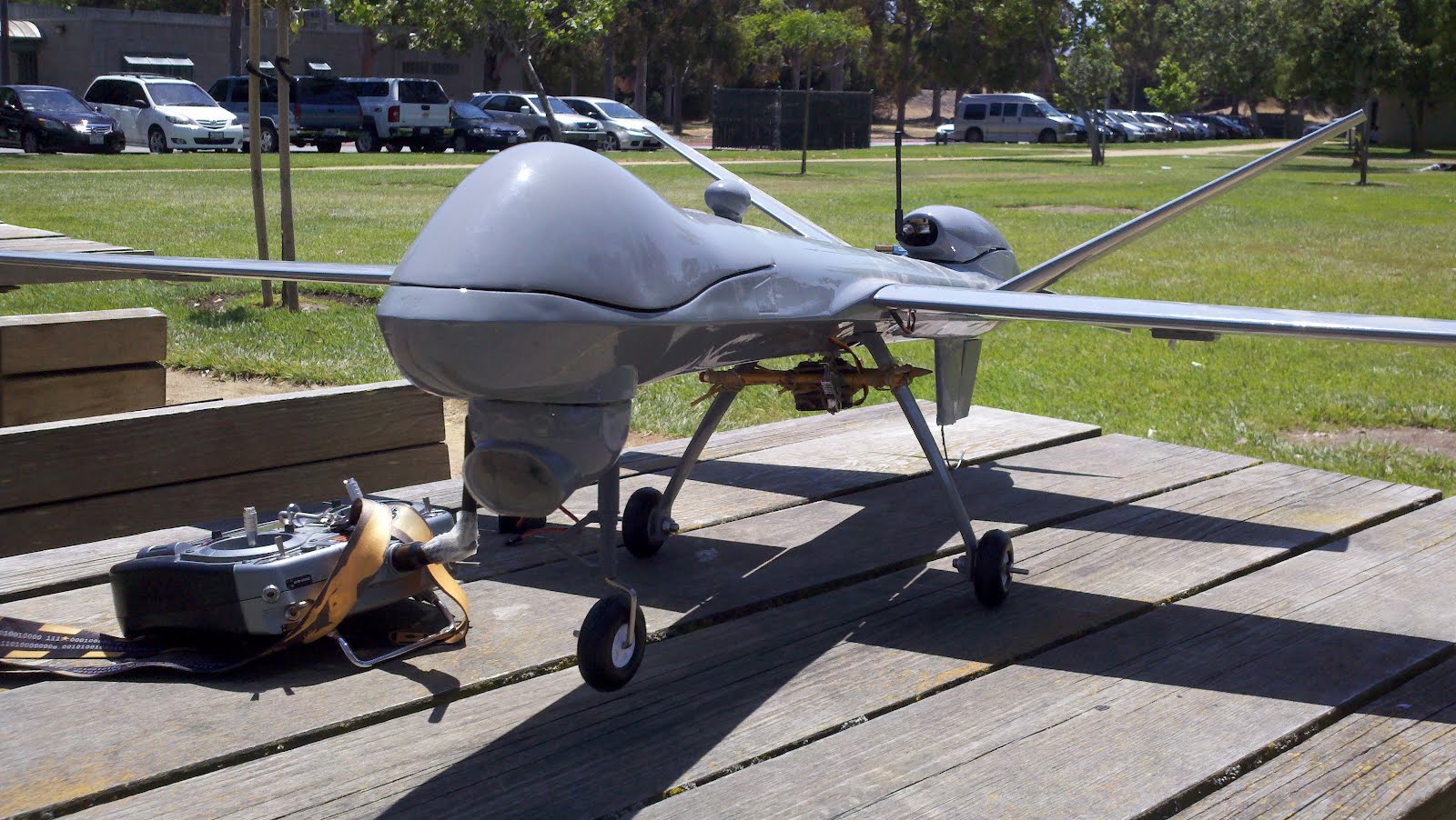 Matt Gardner's crazy projects DIY Autonomous MQ Predator Drone