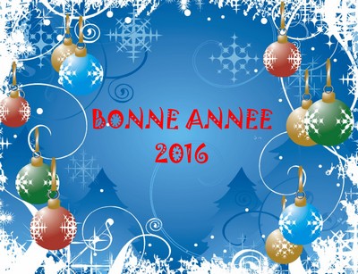 Message De Bonne Annee 2016