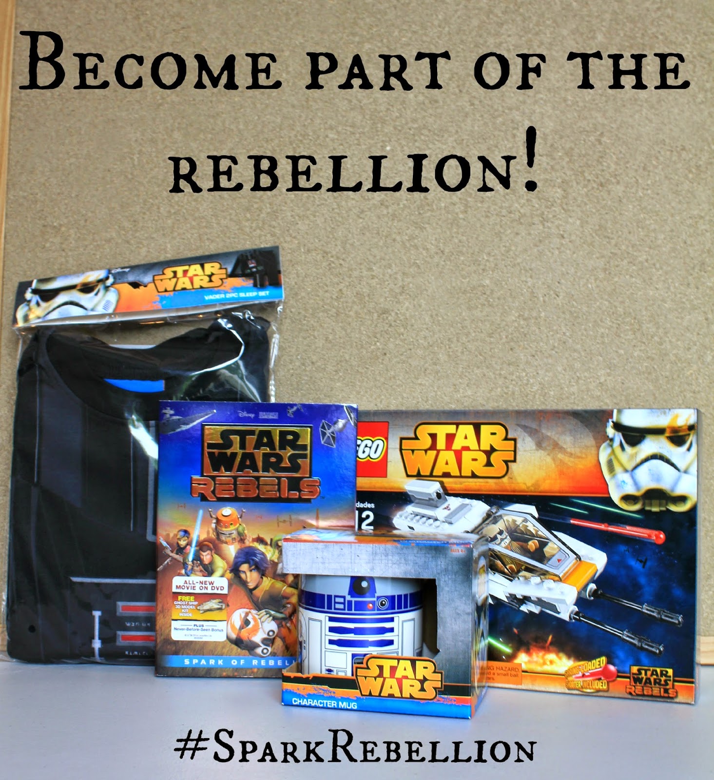 Become part of the rebellion with Star Wars Rebels! #SparkRebellion #shop