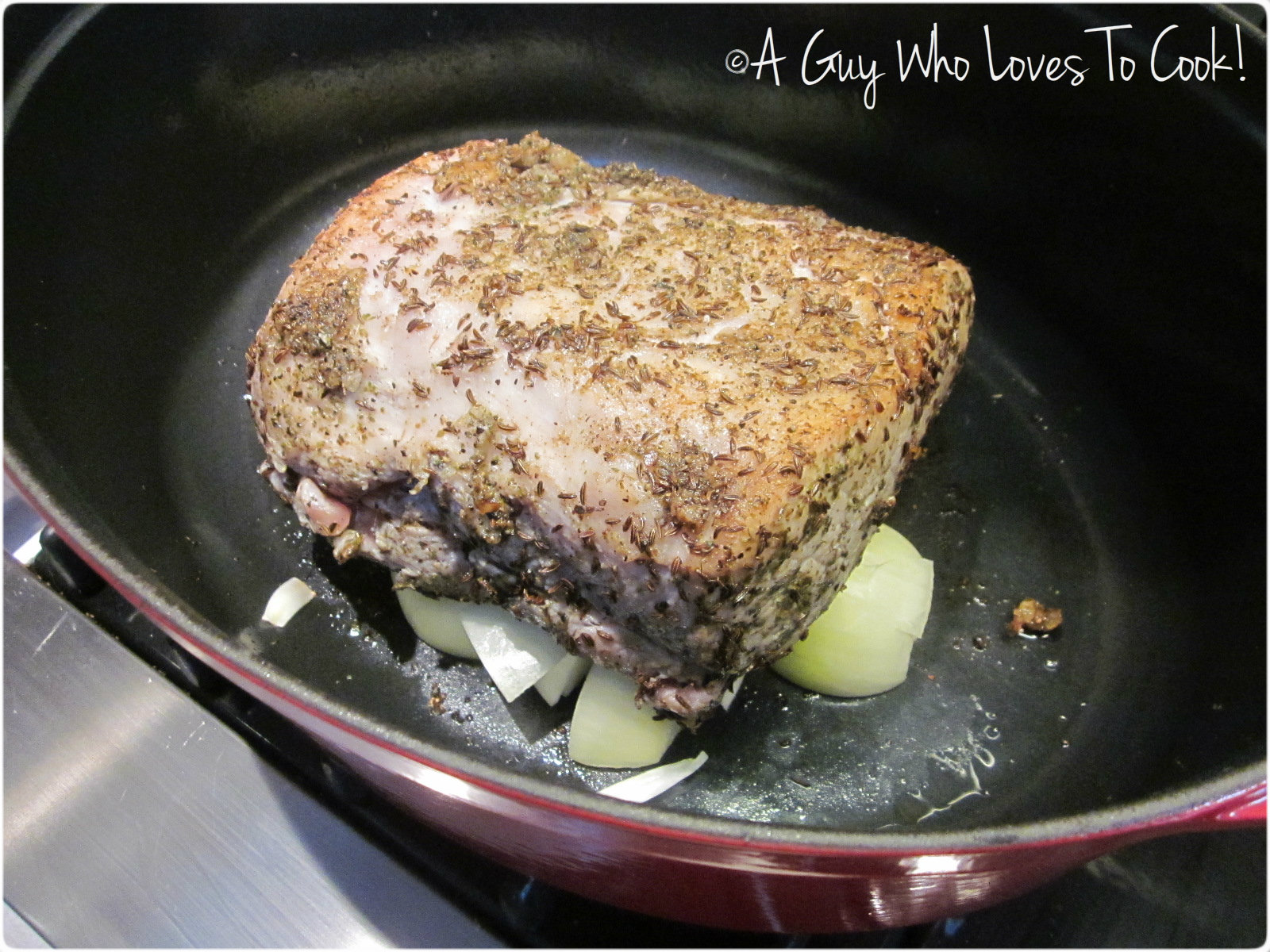 A Guy Who Loves to Cook! Roasted Pork