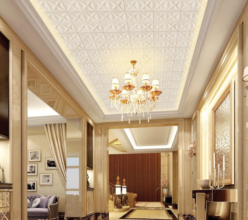 Unique Ceiling Styles Ideas for Living room