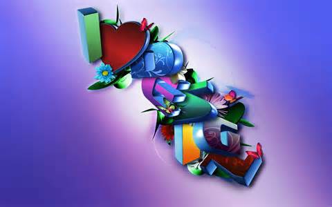 merry christmas happy new year 2015 full hd wallpapers 3d love
