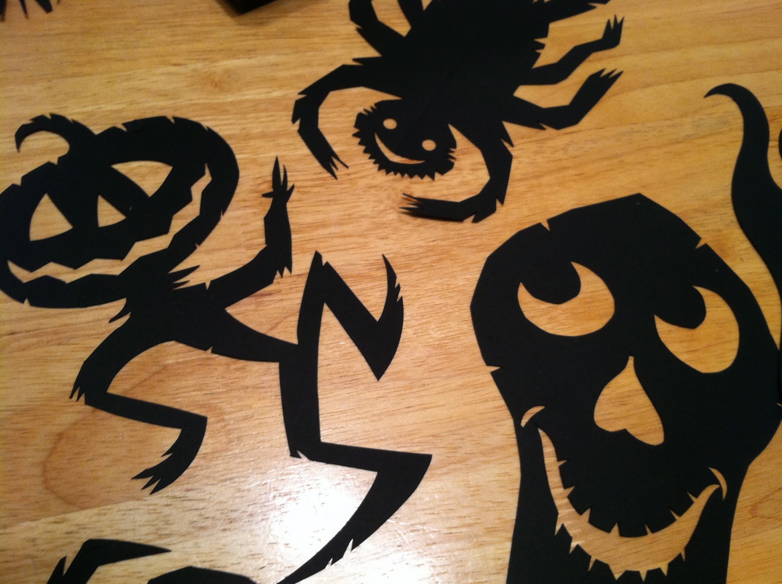 WENT SKETCHING Halloween Cutouts