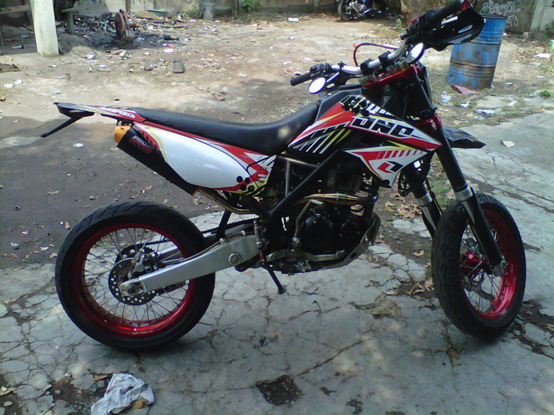 Motor Tracker Modifikasi