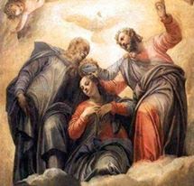 A Santíssima Trindade e Maria