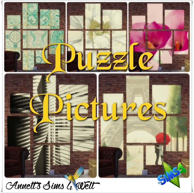 Sims 4 Welt Puzzle Pictures