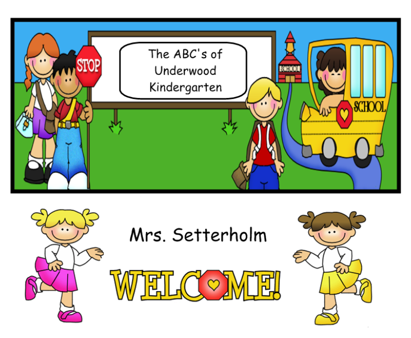 Mrs. Setterholm's Kinder Korner: ABC's of Kindergarten