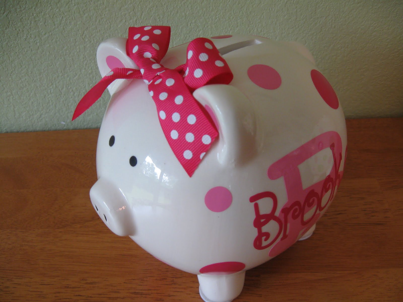 De La Design Personalized ceramic piggy banks