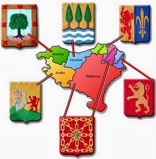 mapa y escudos