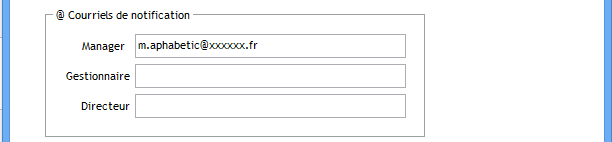 Gérer les notifications par email