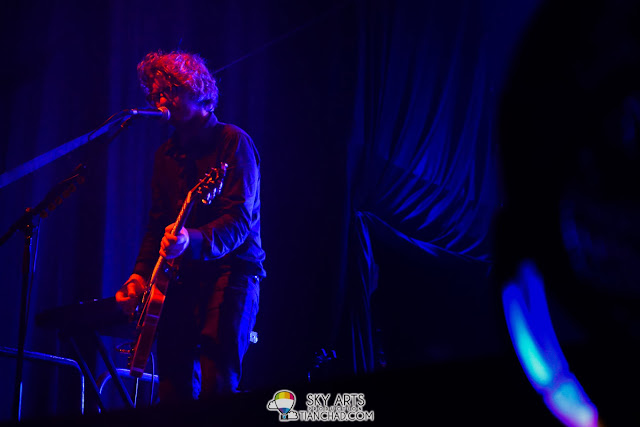 Drew Brown with his fluffy hair - OneRepublic Native Live in Malaysia 2013 