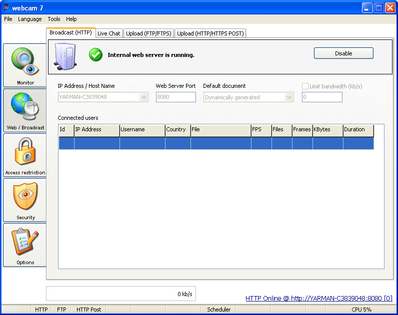 Webcam xp mit crack