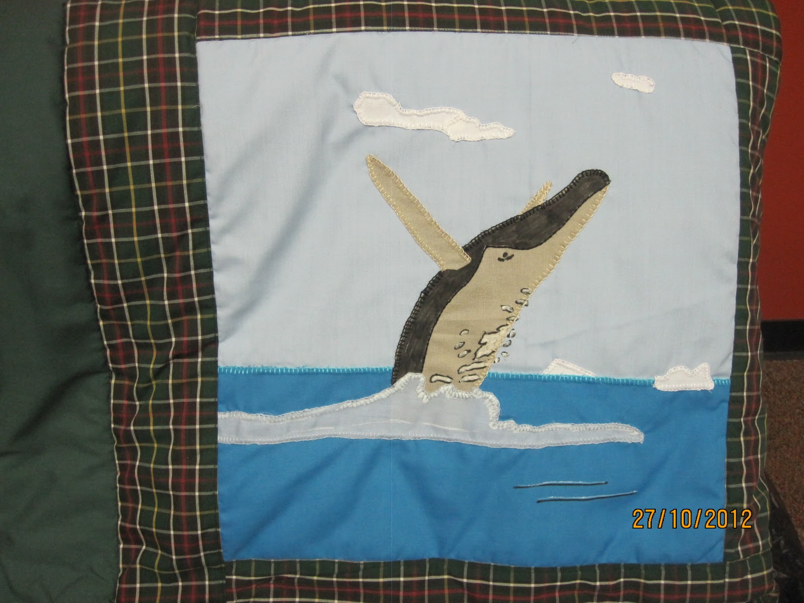A year in rural New Found Land Newfoundland quilt