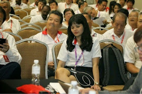 Foto peha gebu Dyana Sofya di Persidangan, info, terkini, sensasi, berita, Dyana Sofya, Persidangan Parti DAP 2014