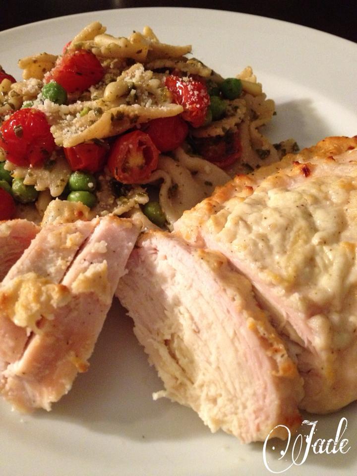 Jade's Skinny Girl Recipes Greek Yogurt Parmesan Chicken