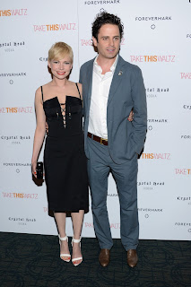 Michelle Williams and Luke Kirby at Take This Waltz red carpet in New York