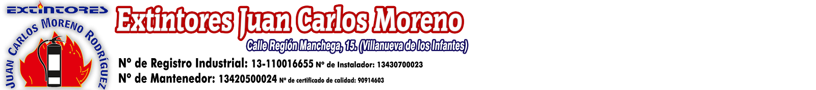 Extintores Juan Carlos Moreno Rodríguez