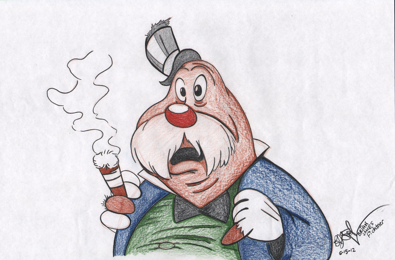 THE ART OF BRIAN JAMES FICHTNER!!!: The Walrus