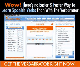 The Verbarrator - Master Spanish Verb Conjugations