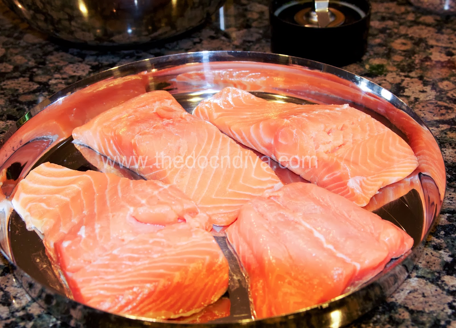Roasted Salmon with Indian Spices A step by step Recipe thedocndiva