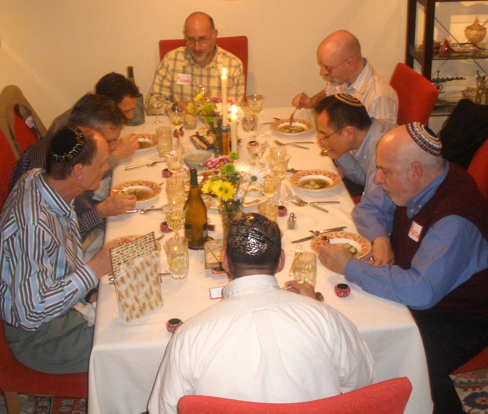 Guy Dads Sephardic Gay Seder