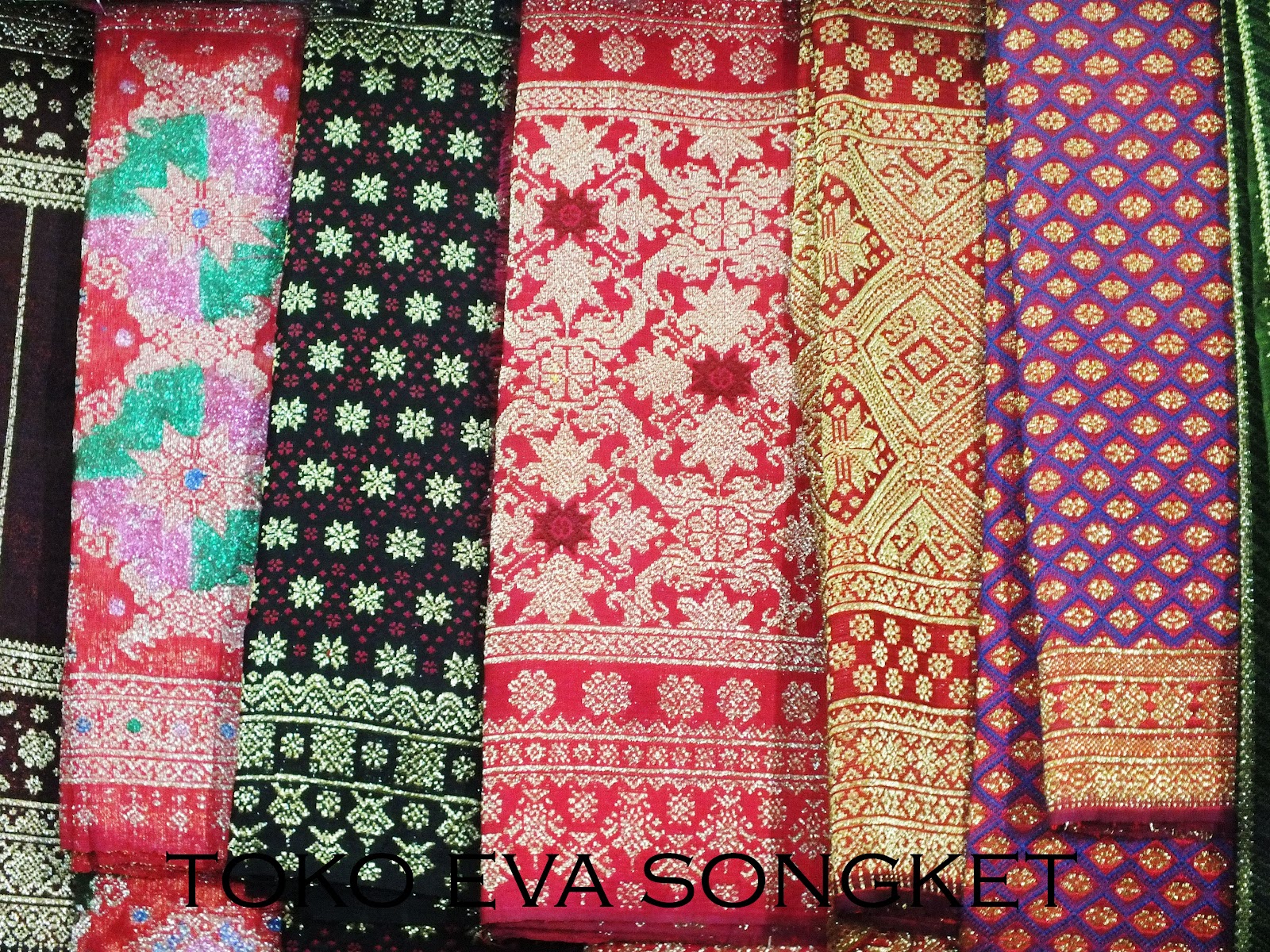 Jual Songket Palembang, Ulos Batak &amp; kain tenun Indonesia